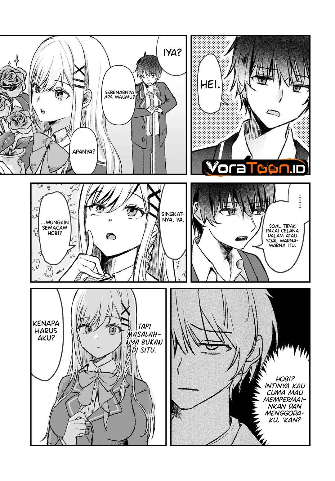 Tonari no Seki no Seijo-sama wa Ore ni Kossori Skirt no Naka wo Oshiete Kureru Chapter 2 Gambar 8