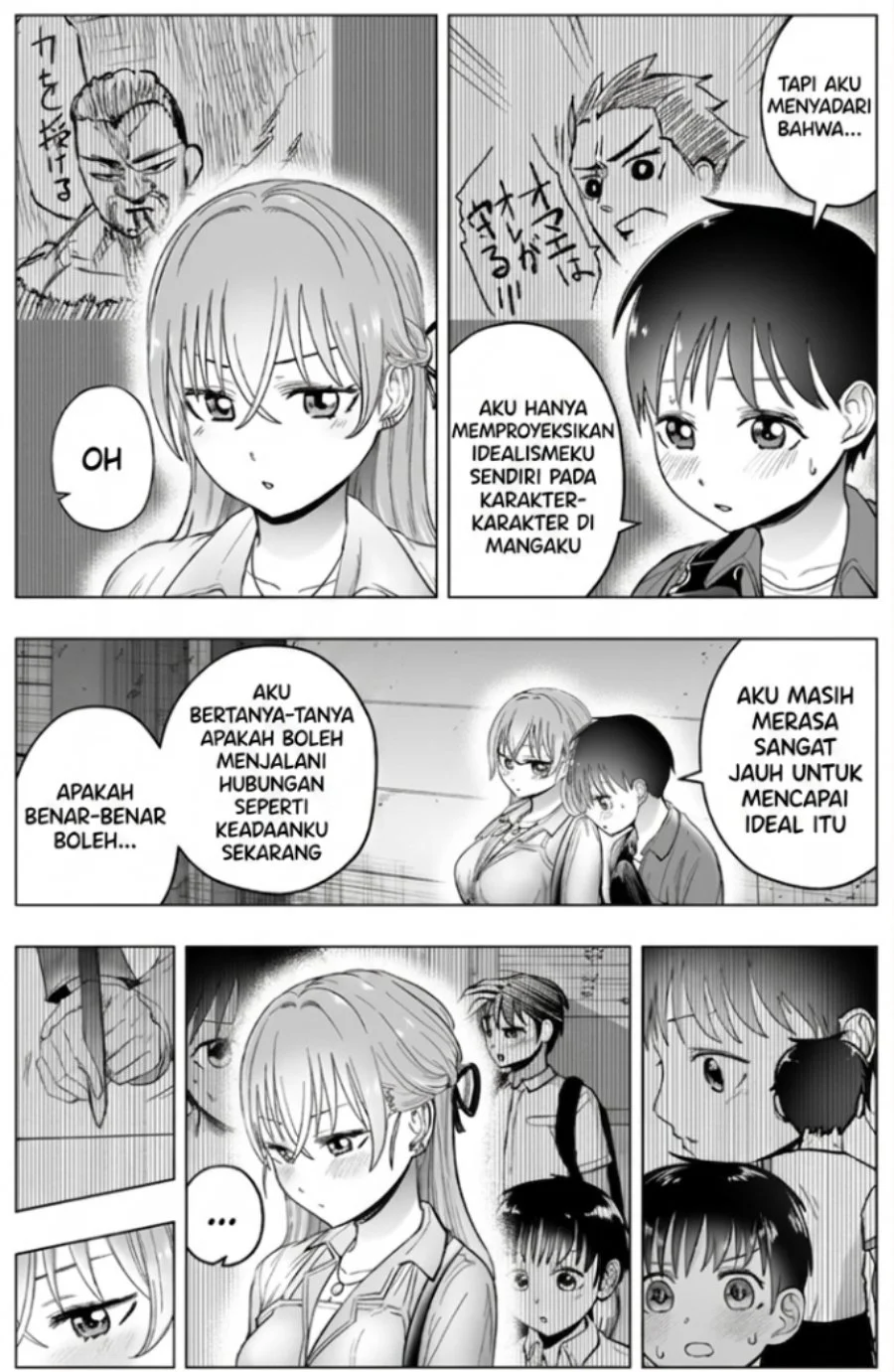 Tonari no Seki no Yankee JK no Jakuten Chapter 39 Gambar 8
