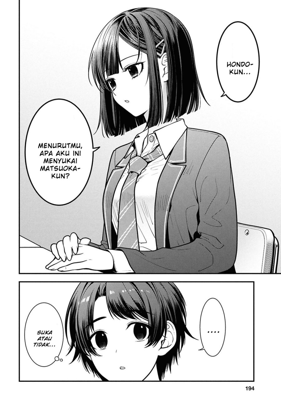 Tonari no Seki no Yankee Shimizu-san ga Kami o Kuroku Sometekita Chapter 11 - Halaman 12