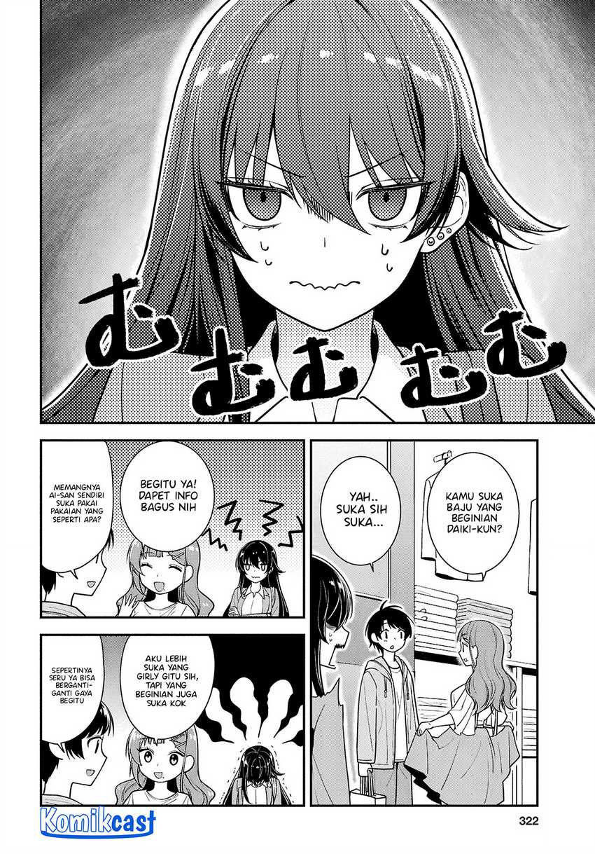 Tonari no Seki no Yankee Shimizu-san ga Kami o Kuroku Sometekita Chapter 6 - Halaman 11