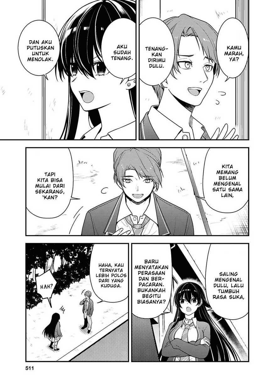 Tonari no Seki no Yankee Shimizu-san ga Kami o Kuroku Sometekita Chapter 9 - Halaman 13