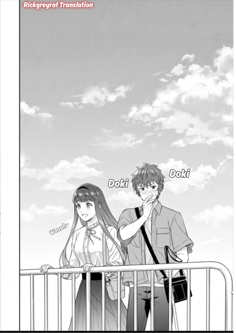 Toumei na Yoru ni Kakeru-kun to, Me ni Mienai Koi wo Shita. Chapter 5.1 Gambar 14