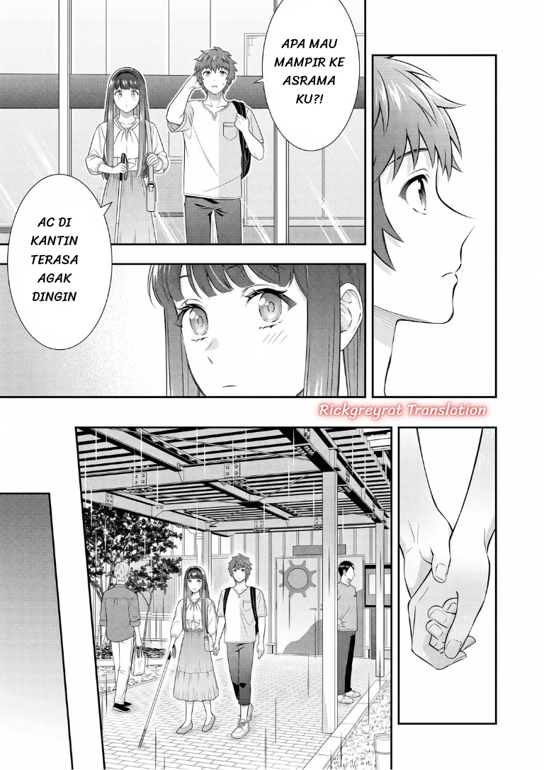 Toumei na Yoru ni Kakeru-kun to, Me ni Mienai Koi wo Shita. Chapter 6 Gambar 19