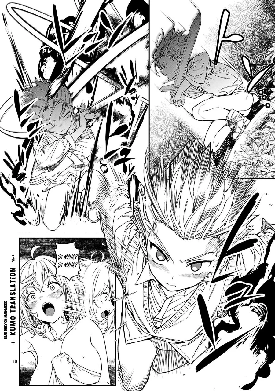 Tousan wa [Kensei], Kaasan wa [Kenshin], Boku wa [Ochi〇po Chanbara Master] Chapter 3 Gambar 13