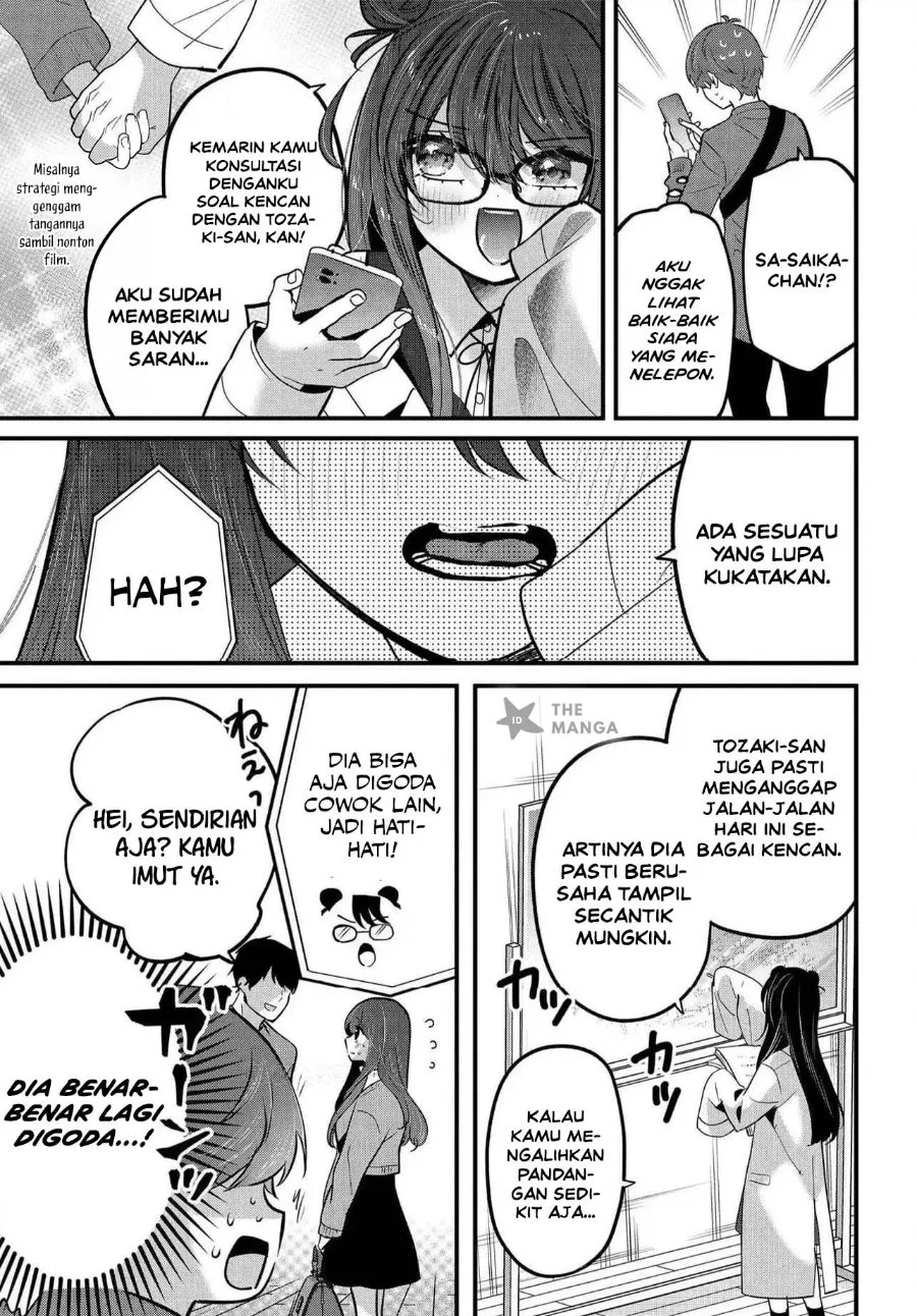 Tozaki-san wa Boku ni Dake Tsumetai Chapter 20 Gambar 9