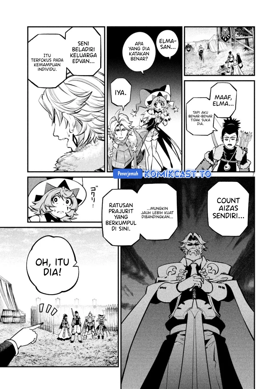 Tsuihou Sareta Tenshou Juu Kishi wa Game Chishiki de Musou Suru Chapter 170 Gambar 8