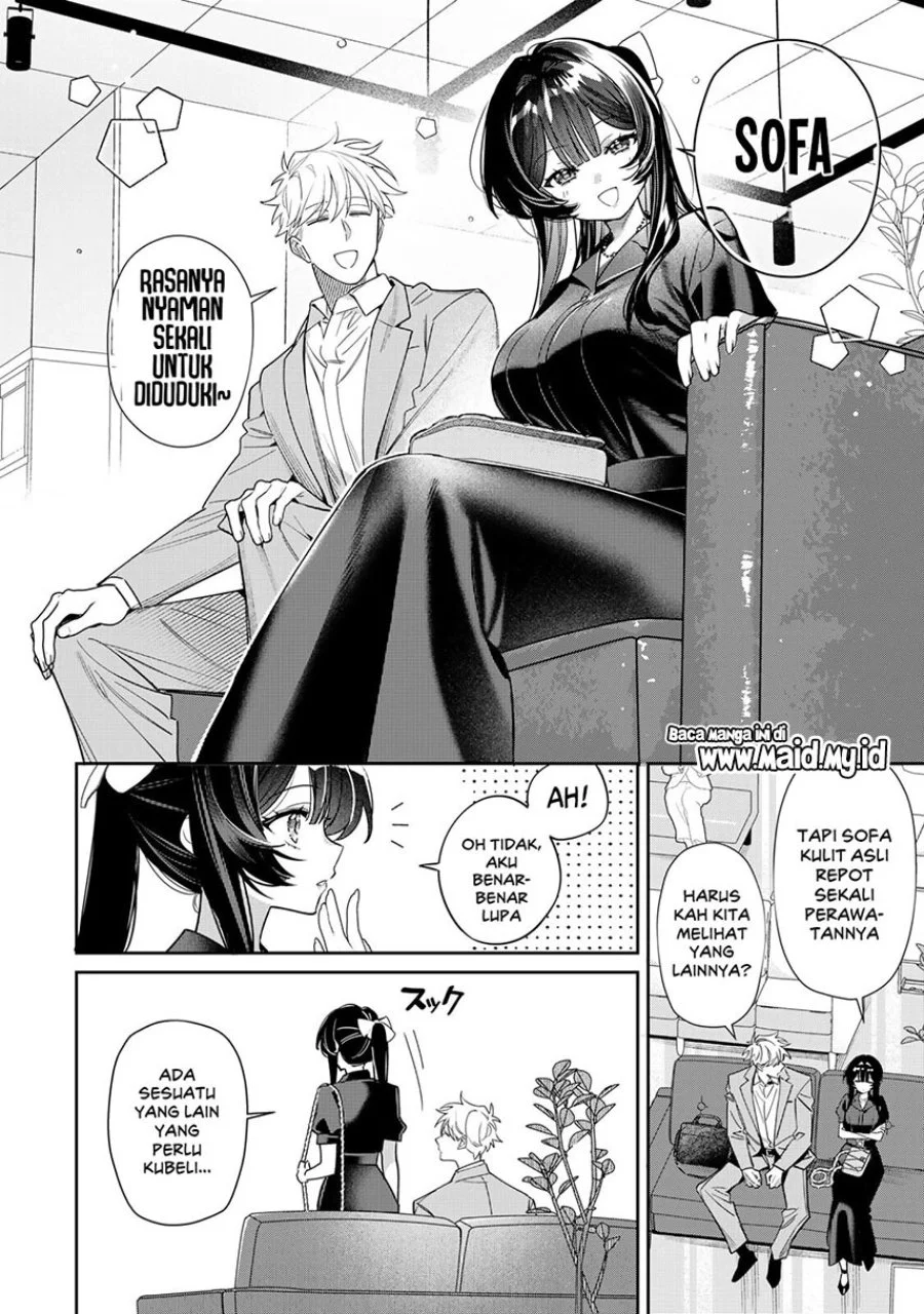 Tsuki no Joou no Nekashitsukekata Chapter 4.1 Gambar 8