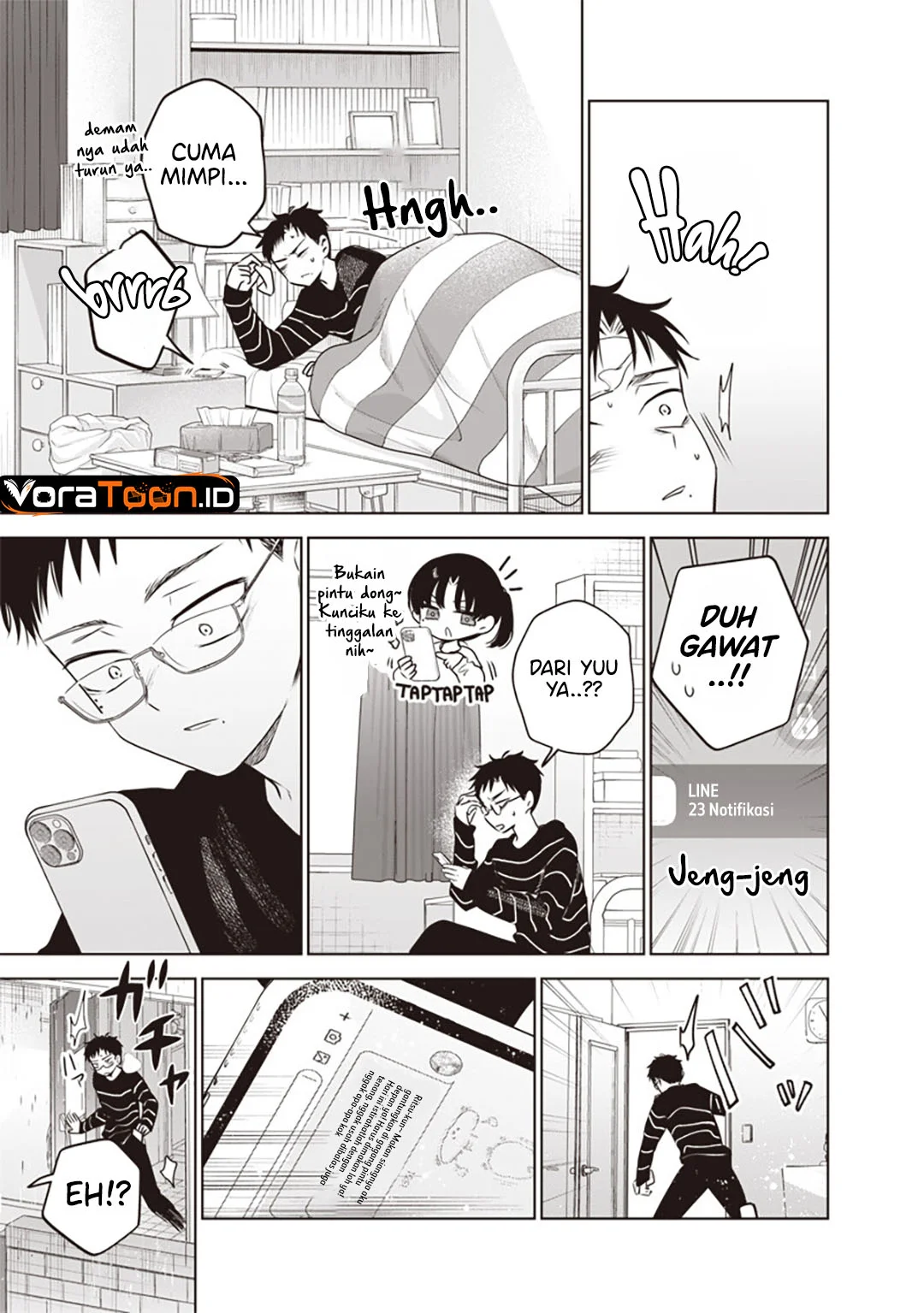 Tsuzura-Senpai wa Motokano Dakara Chapter 10 Gambar 8