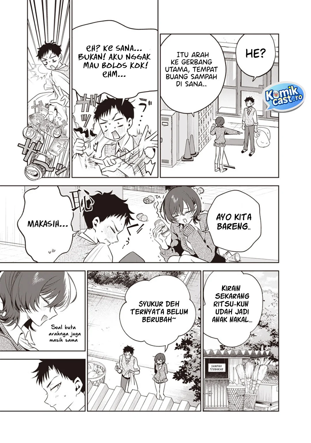 Tsuzura-Senpai wa Motokano Dakara Chapter 4 Gambar 8