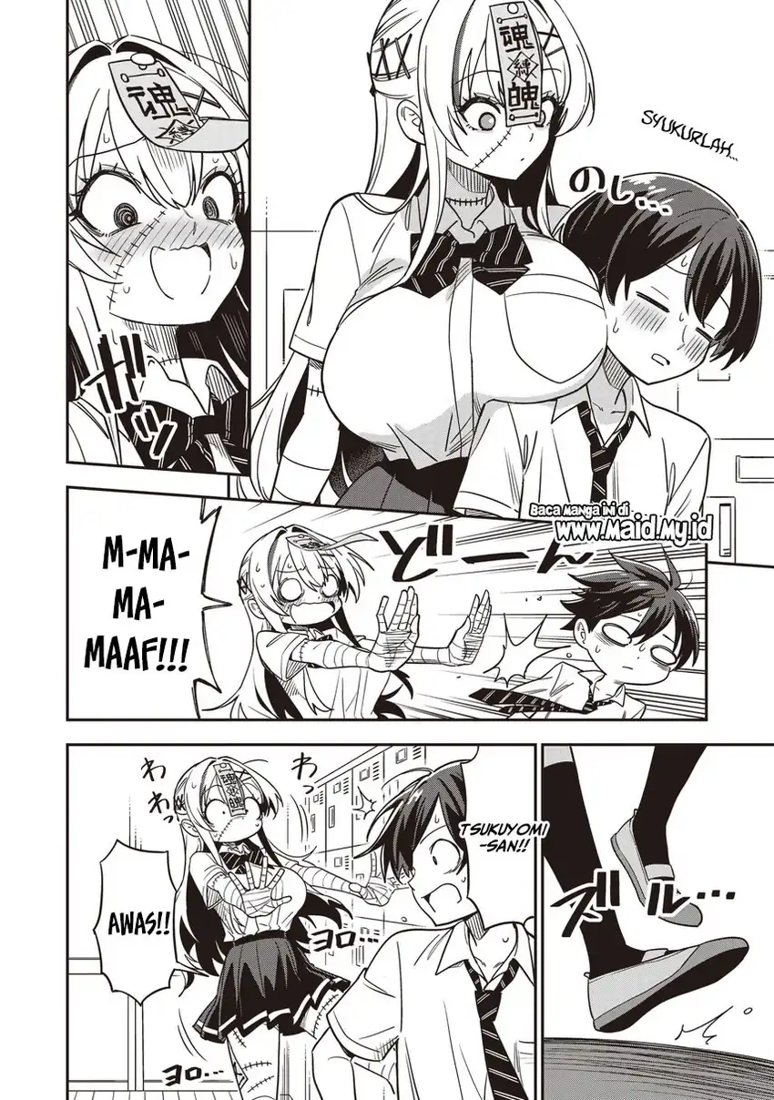 Undead-san no Bukiyou na Seishun Chapter 4.2 Gambar 8