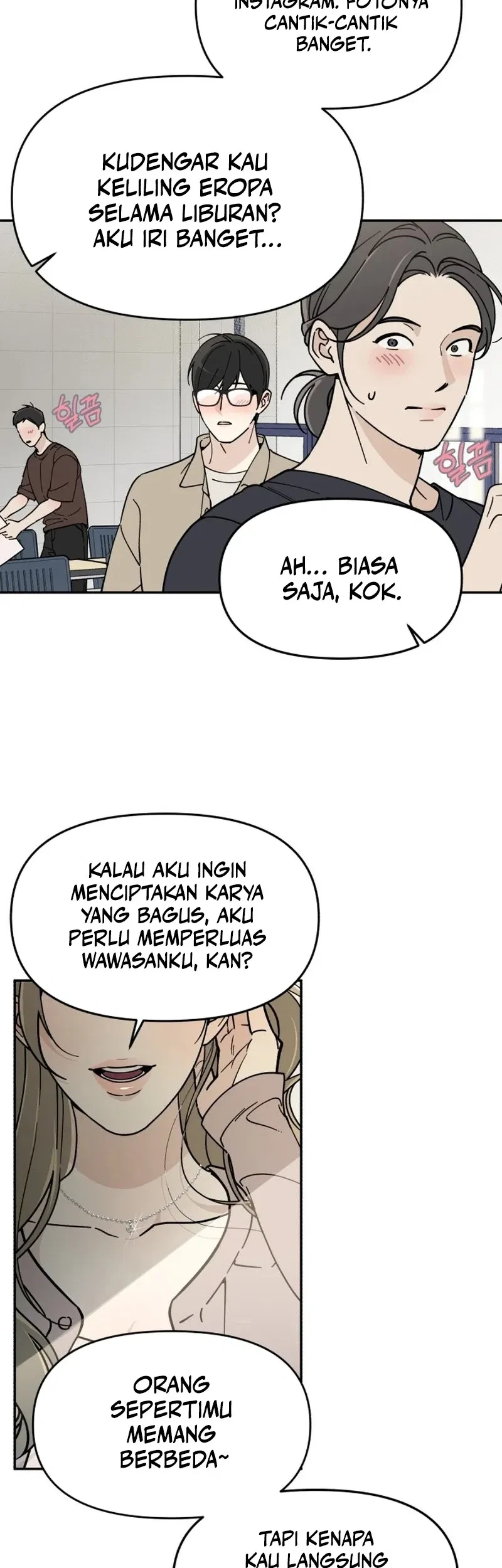 Unofficial Campus Couple Chapter 1 Gambar 17