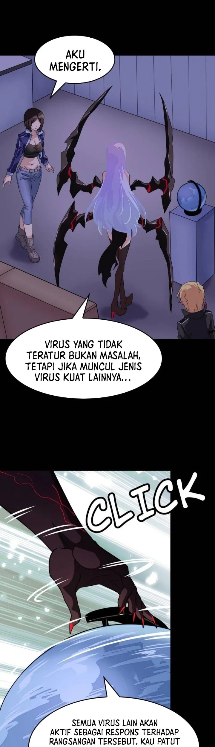 Virus Girlfriend Chapter 447 Gambar 14