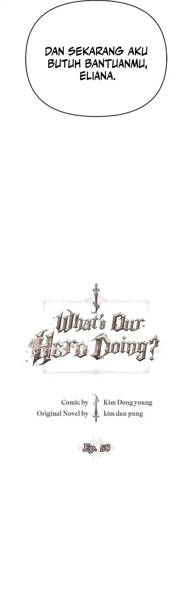 What’s Our Hero Doing? Chapter 58 Gambar 22