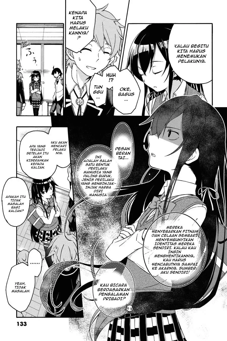 Yahari Ore no Seishun Love Come wa Machigatteiru @comic Chapter 10.1 Gambar 8