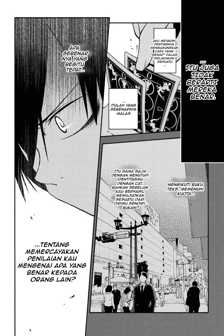 Yahari Ore no Seishun Love Come wa Machigatteiru @comic Chapter 19 Gambar 12