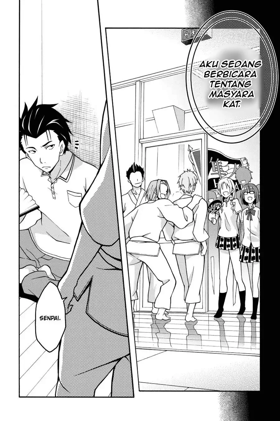 Yahari Ore no Seishun Love Come wa Machigatteiru @comic Chapter 21 Gambar 12