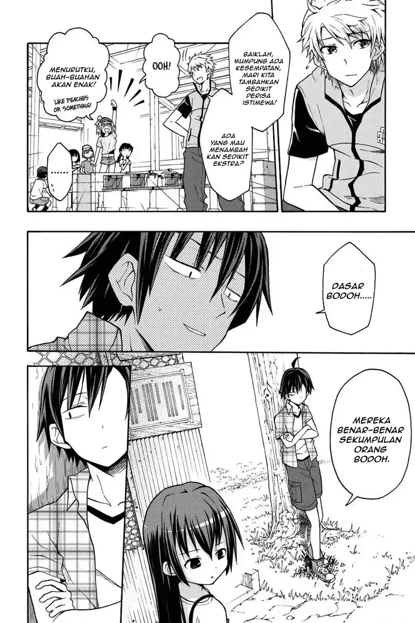 Yahari Ore no Seishun Love Come wa Machigatteiru @comic Chapter 24 Gambar 12