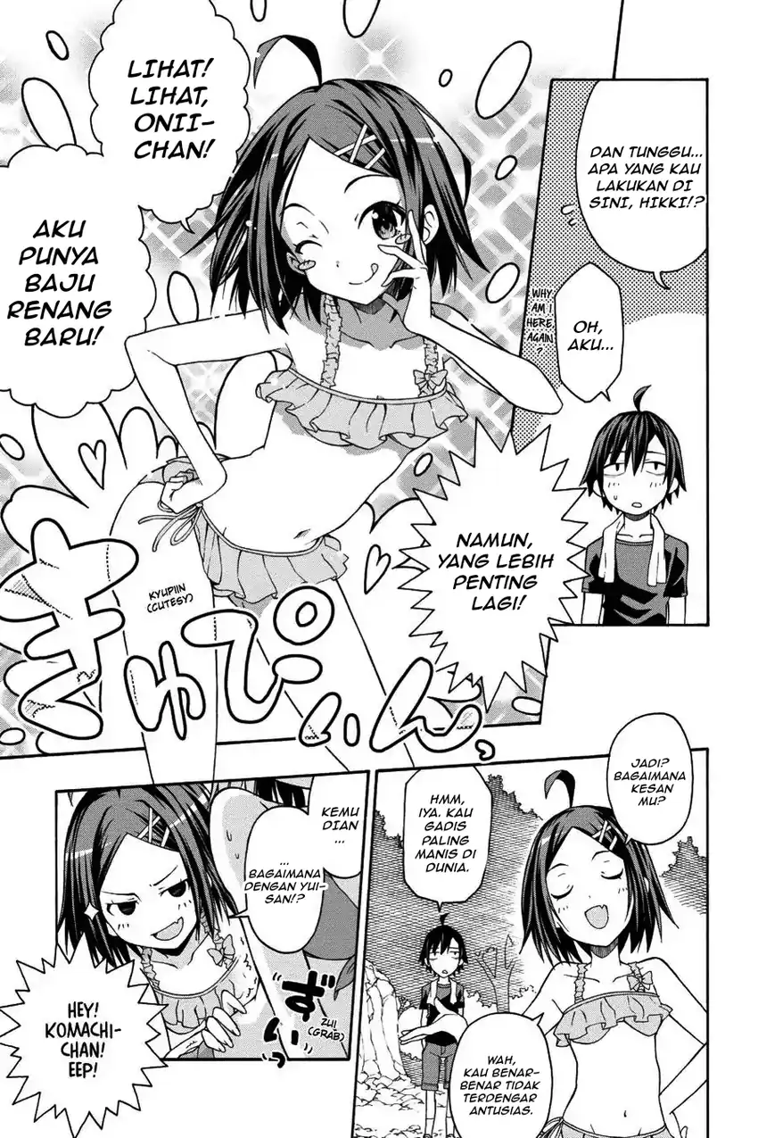 Yahari Ore no Seishun Love Come wa Machigatteiru @comic Chapter 26 Gambar 12