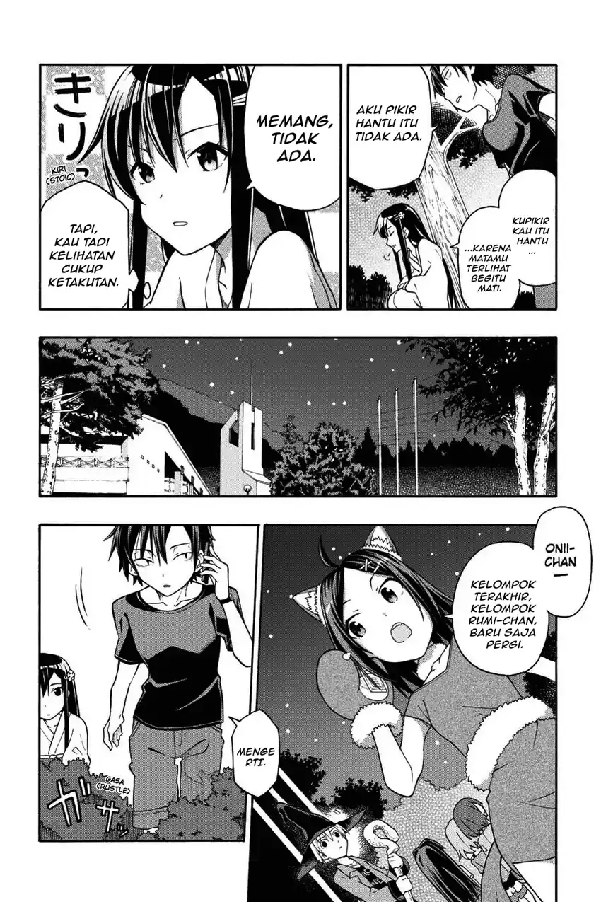 Yahari Ore no Seishun Love Come wa Machigatteiru @comic Chapter 27 Gambar 11