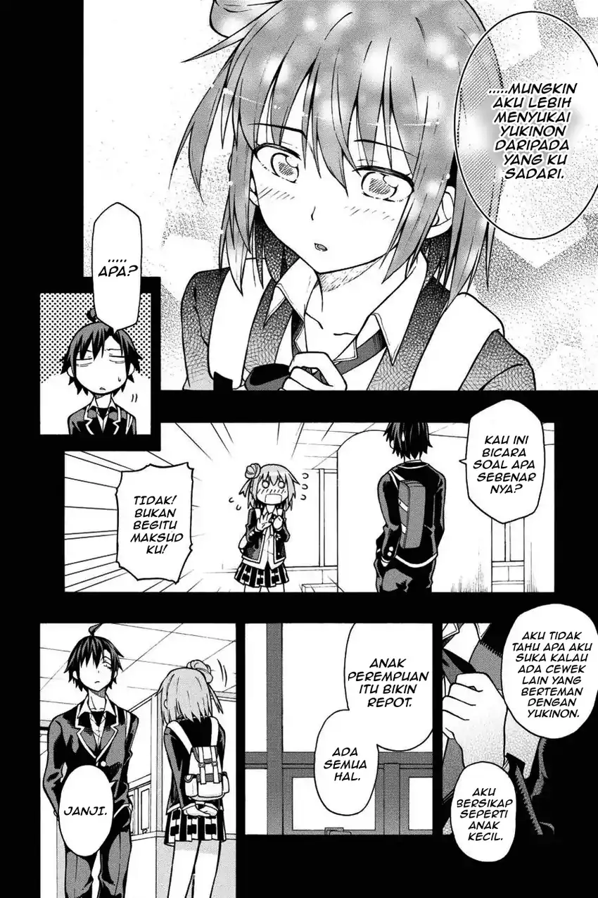 Yahari Ore no Seishun Love Come wa Machigatteiru @comic Chapter 36 Gambar 10