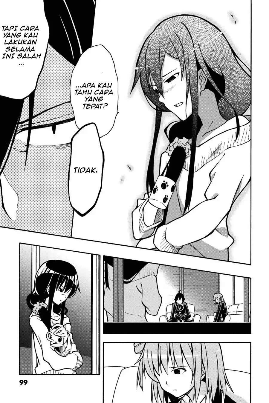 Yahari Ore no Seishun Love Come wa Machigatteiru @comic Chapter 38 Gambar 15