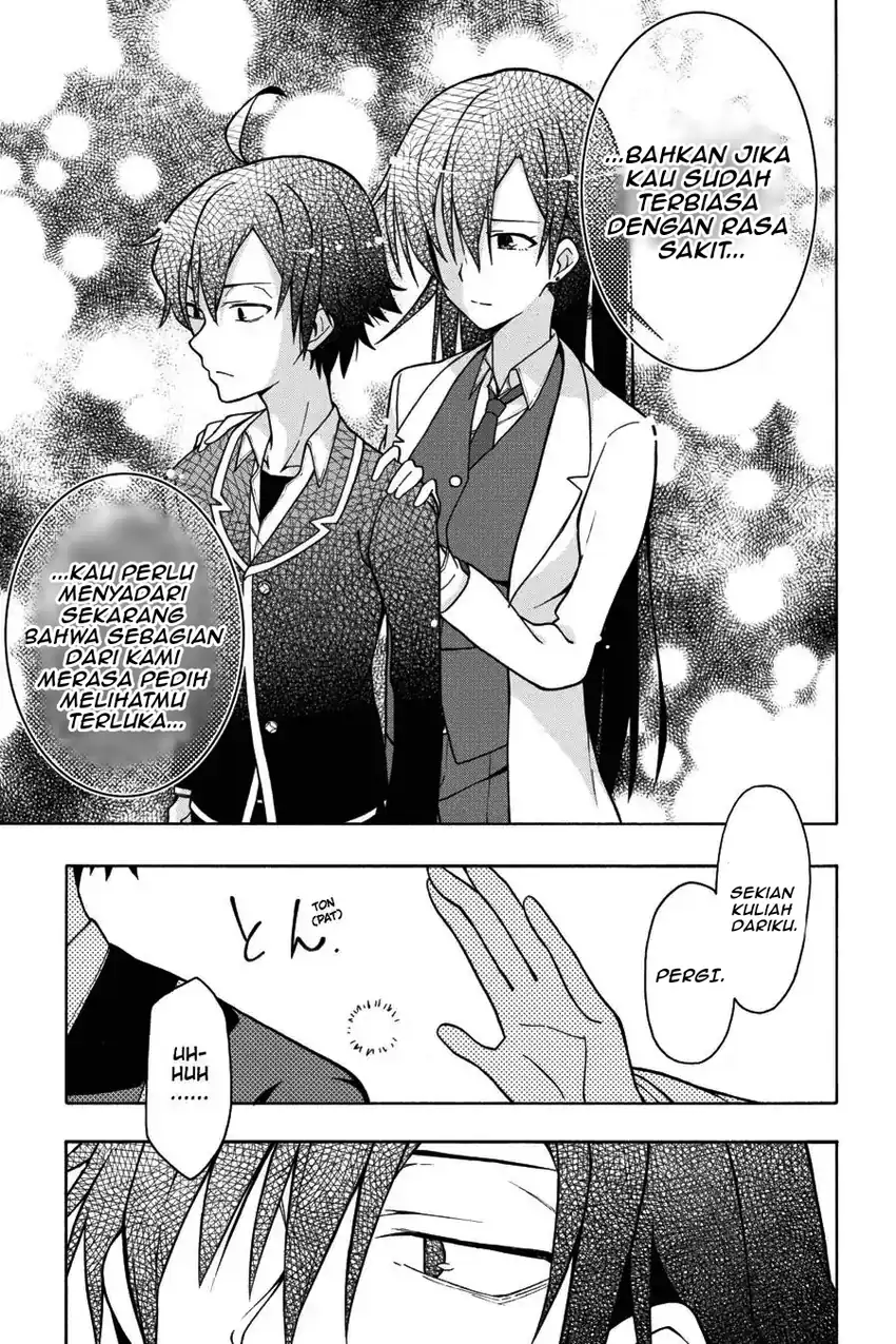 Yahari Ore no Seishun Love Come wa Machigatteiru @comic Chapter 42 Gambar 9