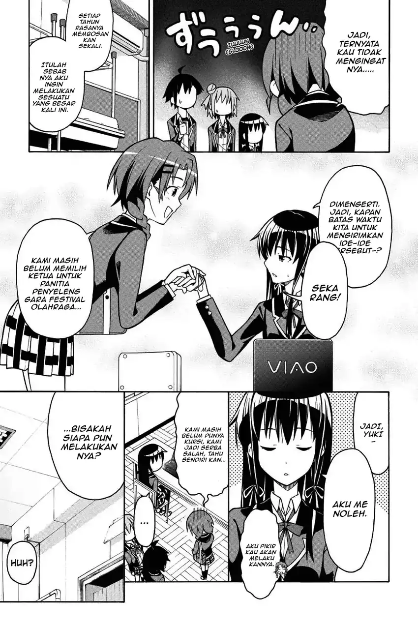 Yahari Ore no Seishun Love Come wa Machigatteiru @comic Chapter 43 Gambar 10