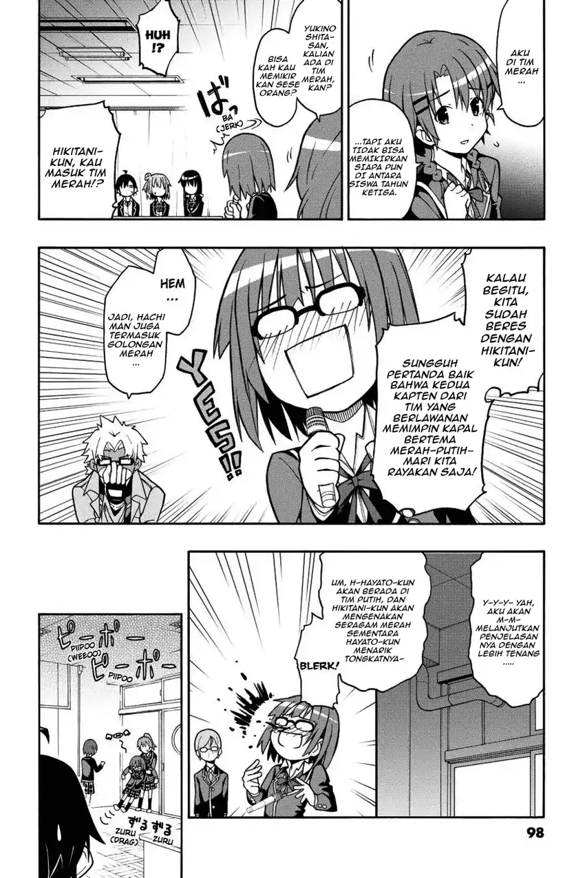 Yahari Ore no Seishun Love Come wa Machigatteiru @comic Chapter 44 Gambar 12