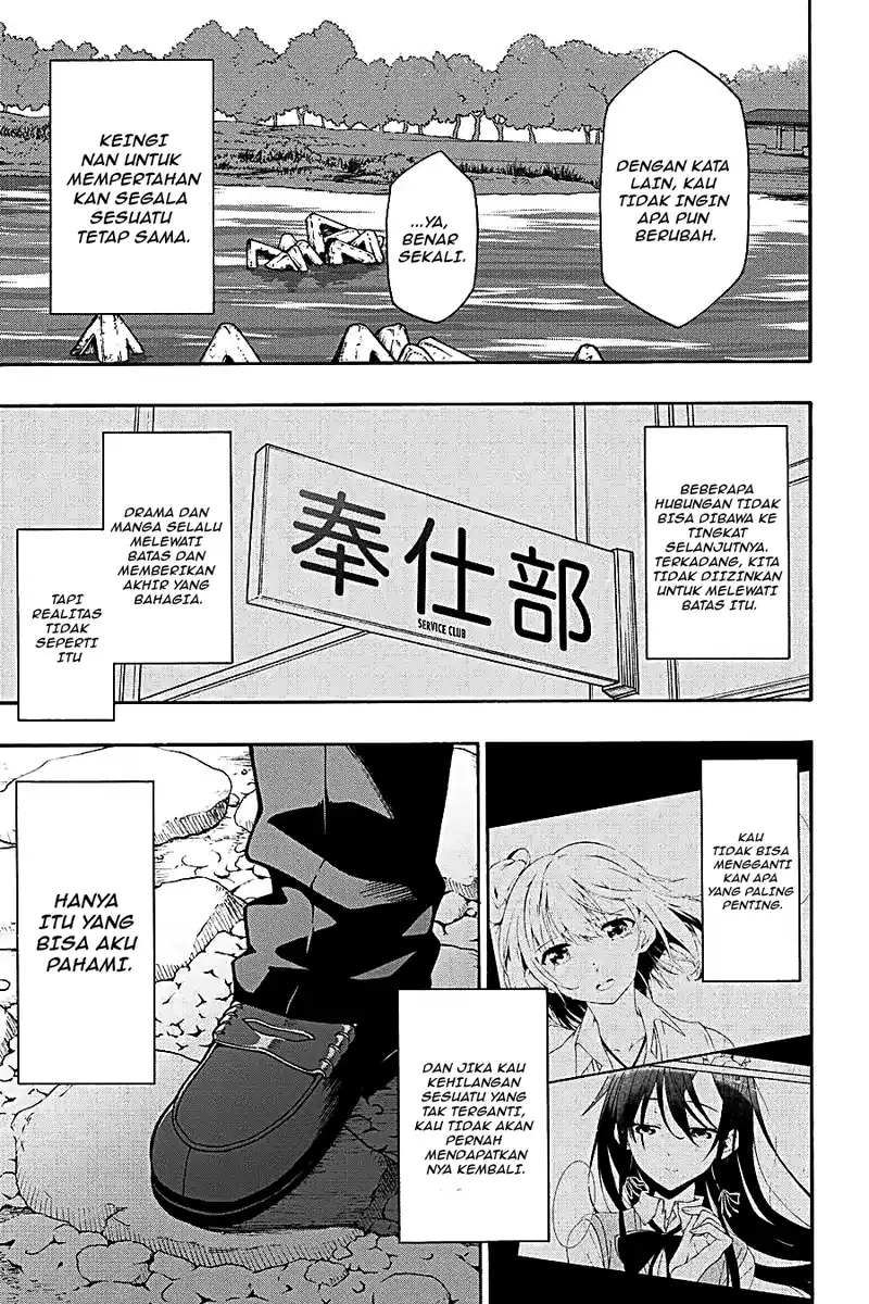 Yahari Ore no Seishun Love Come wa Machigatteiru @comic Chapter 52 Gambar 13
