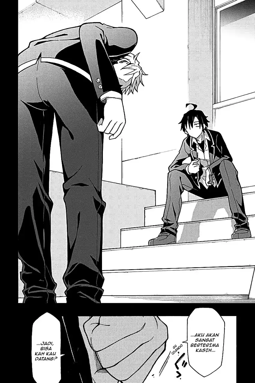 Yahari Ore no Seishun Love Come wa Machigatteiru @comic Chapter 54 Gambar 16