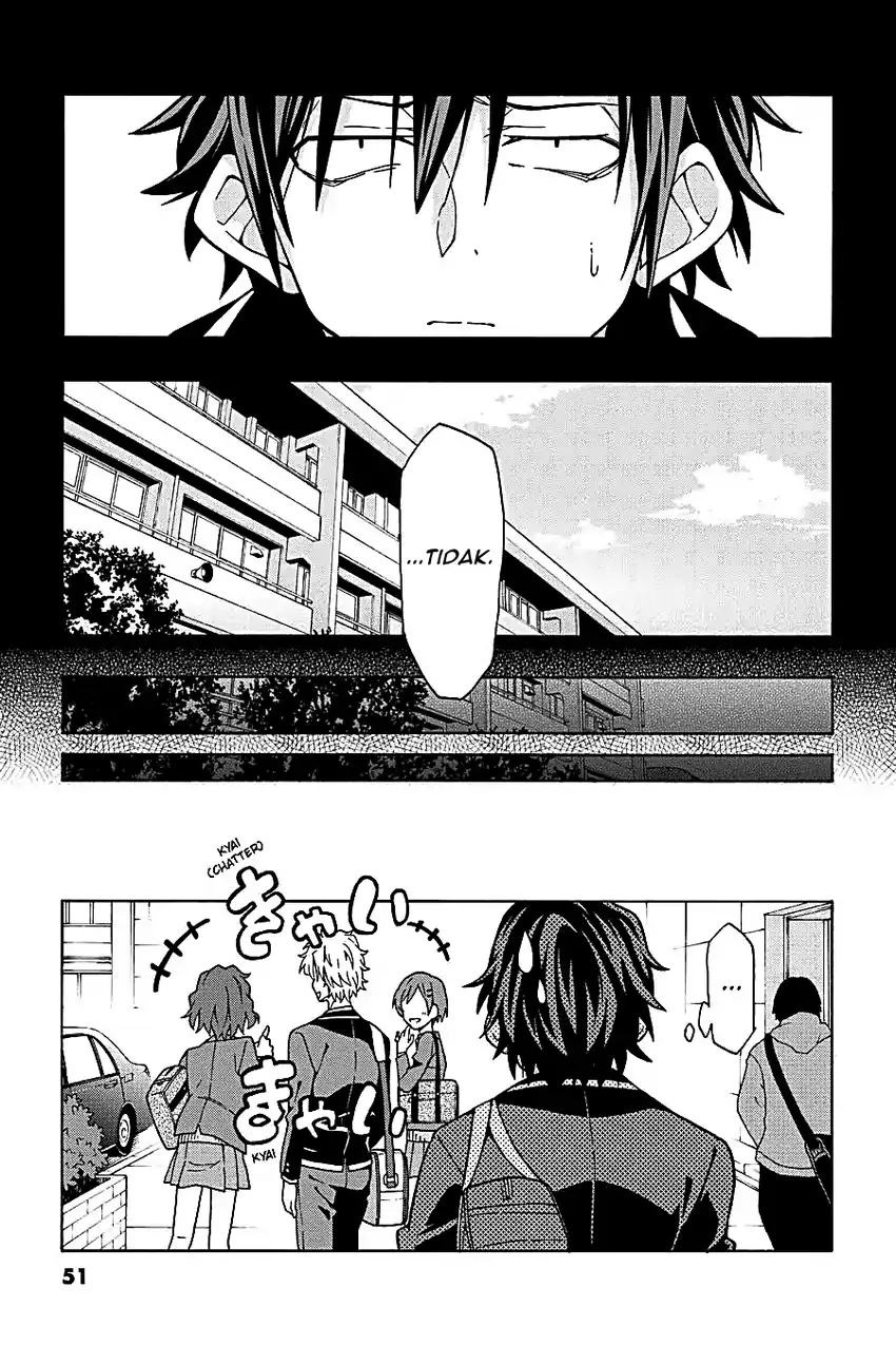 Yahari Ore no Seishun Love Come wa Machigatteiru @comic Chapter 54 Gambar 17