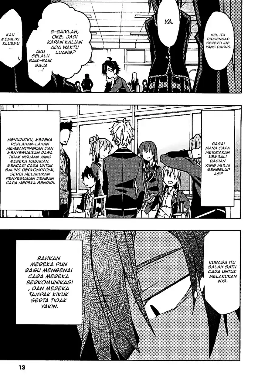 Yahari Ore no Seishun Love Come wa Machigatteiru @comic Chapter 58 Gambar 10