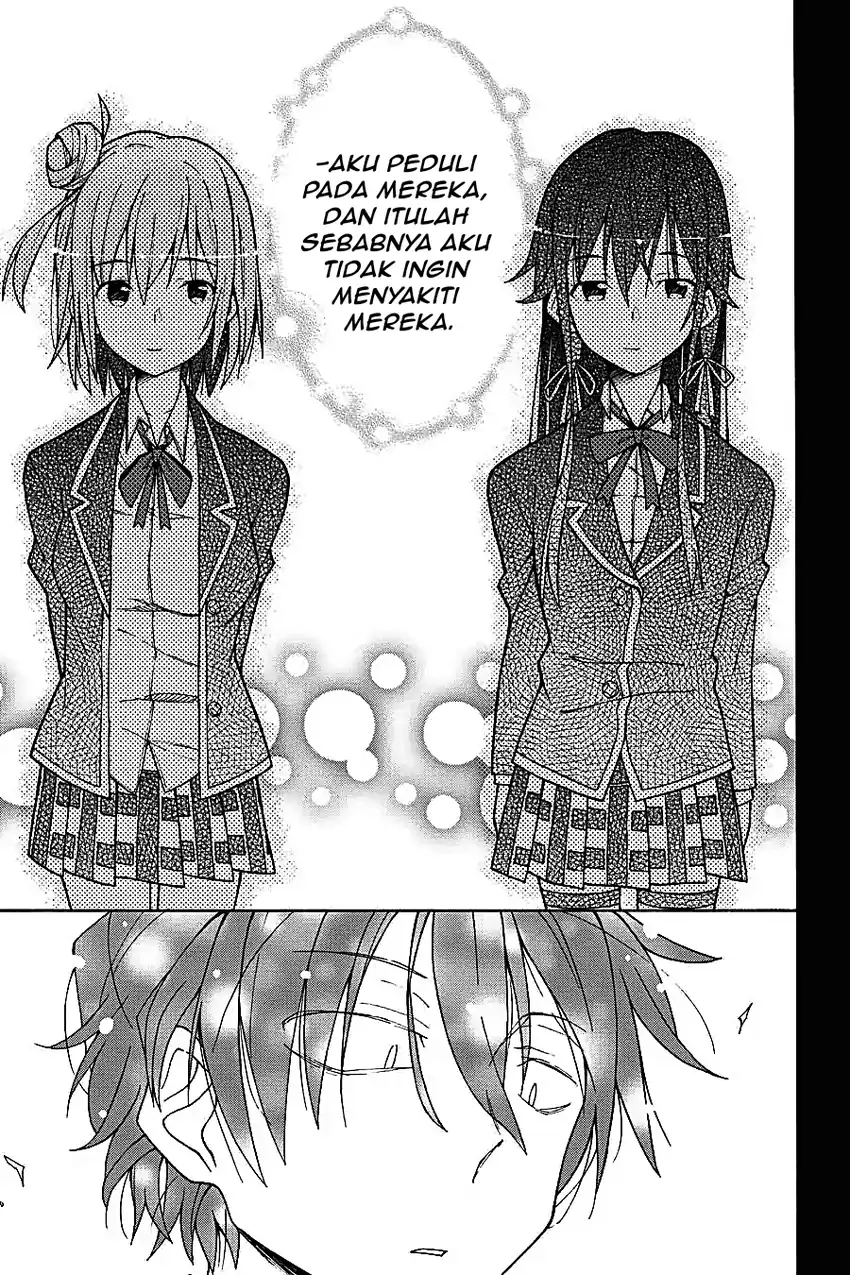 Yahari Ore no Seishun Love Come wa Machigatteiru @comic Chapter 62 Gambar 11