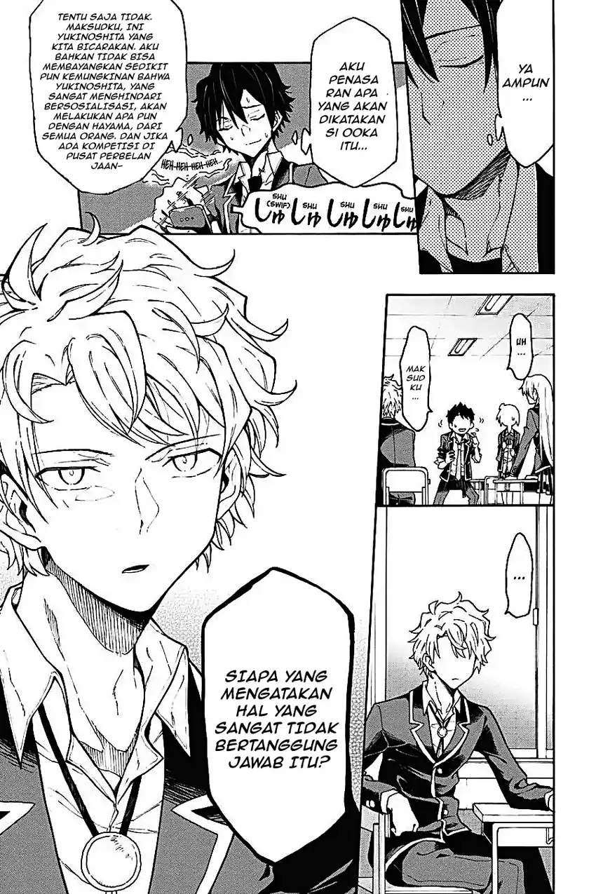 Yahari Ore no Seishun Love Come wa Machigatteiru @comic Chapter 74 Gambar 13