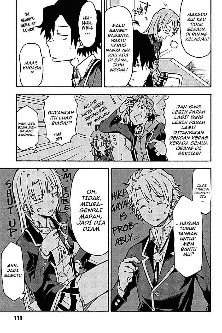 Yahari Ore no Seishun Love Come wa Machigatteiru @comic Chapter 89 Gambar 11