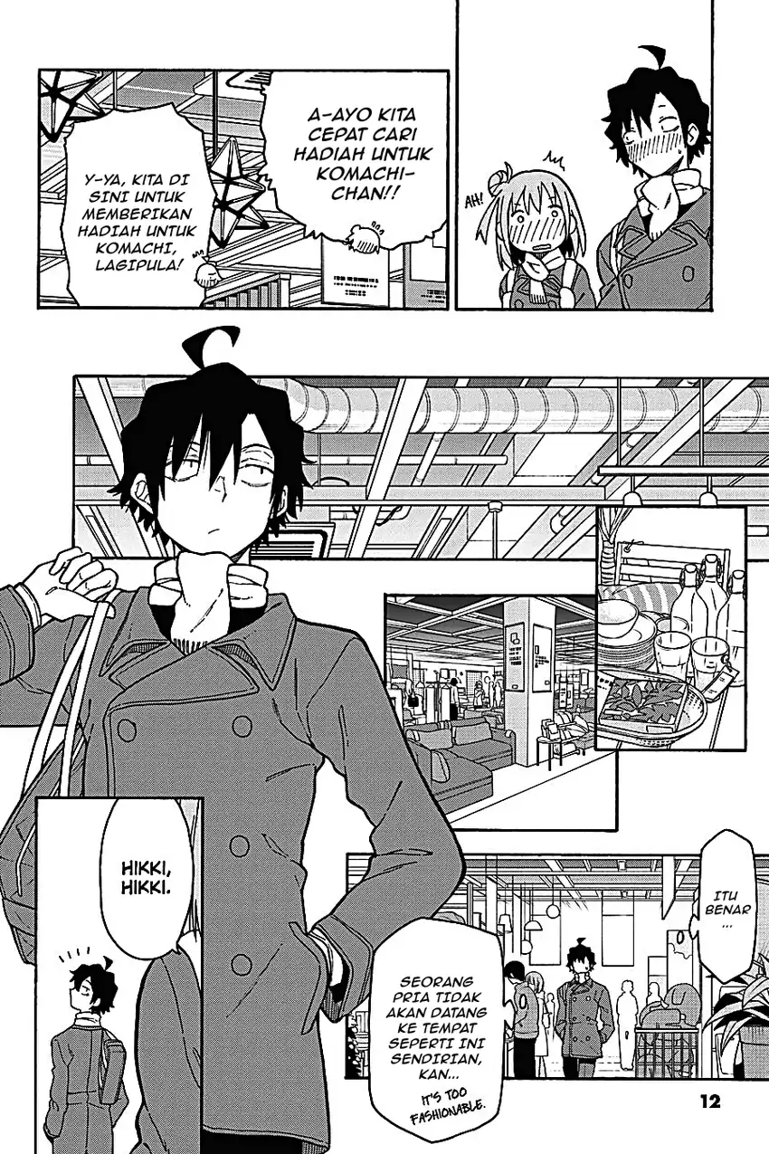 Yahari Ore no Seishun Love Come wa Machigatteiru @comic Chapter 91 Gambar 9