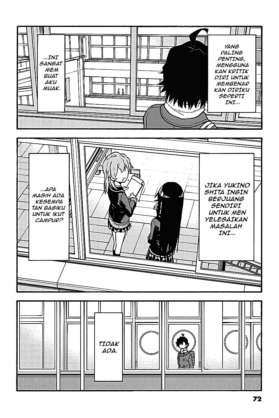 Yahari Ore no Seishun Love Come wa Machigatteiru @comic Chapter 93 Gambar 14