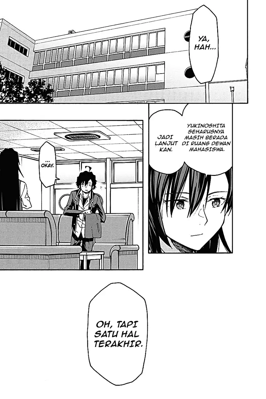 Yahari Ore no Seishun Love Come wa Machigatteiru @comic Chapter 94 Gambar 11