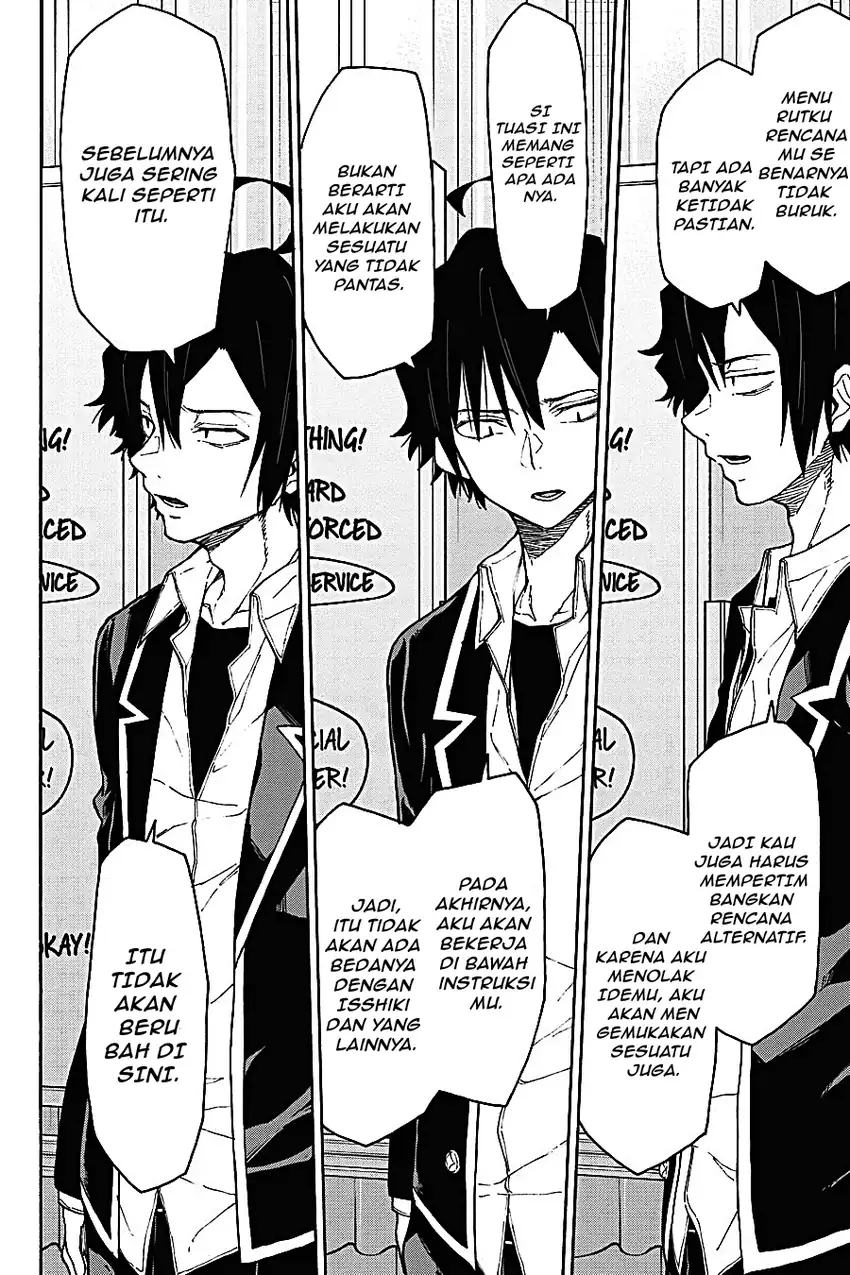 Yahari Ore no Seishun Love Come wa Machigatteiru @comic Chapter 95 Gambar 15