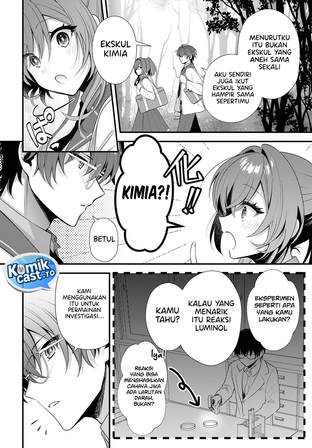 Yotte, Hatsukoi wa Shoumei sareta. Delta to Gamma no Rigakubu Note Chapter 1 Gambar 23