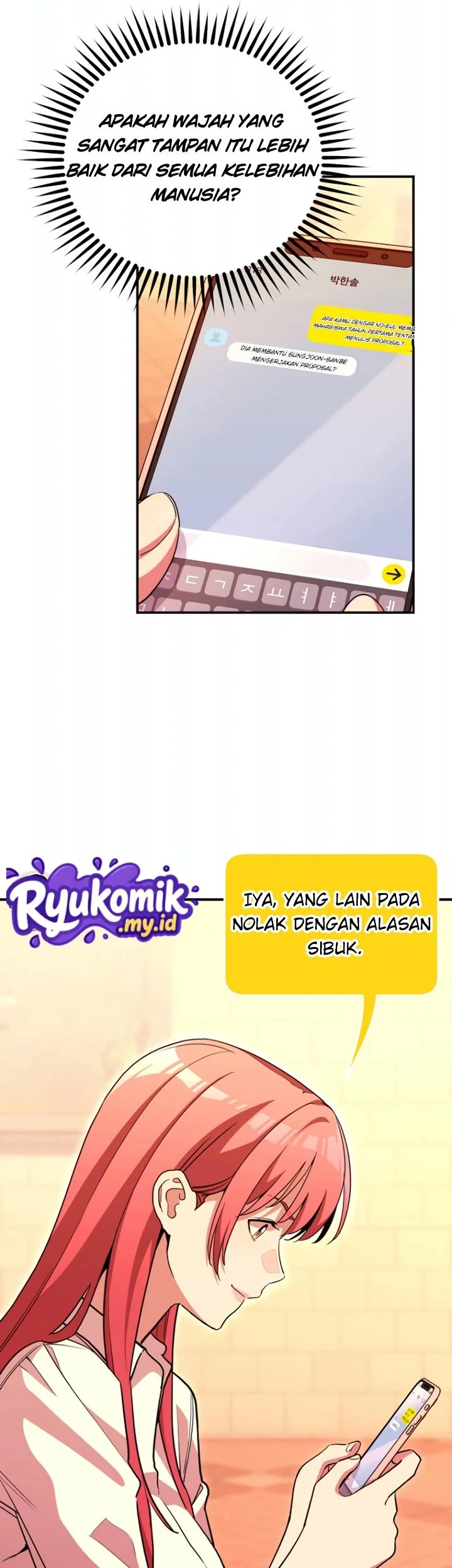 You Like Someone With That Face? Chapter 27 Gambar 18