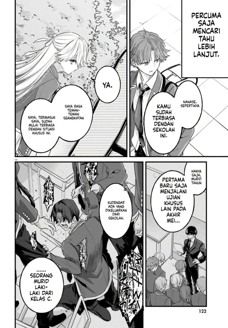 Youkoso Jitsuryoku Shijou Shugi no Kyoushitsu e 2-nensei-hen 2nd Stage Chapter 11 Gambar 8