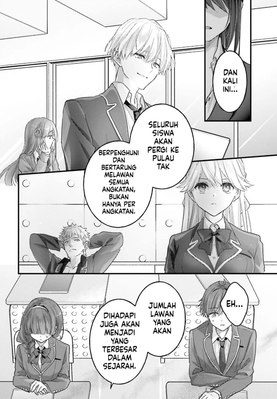 Youkoso Jitsuryoku Shijou Shugi no Kyoushitsu e 2-nensei-hen 2nd Stage Chapter 12 Gambar 15