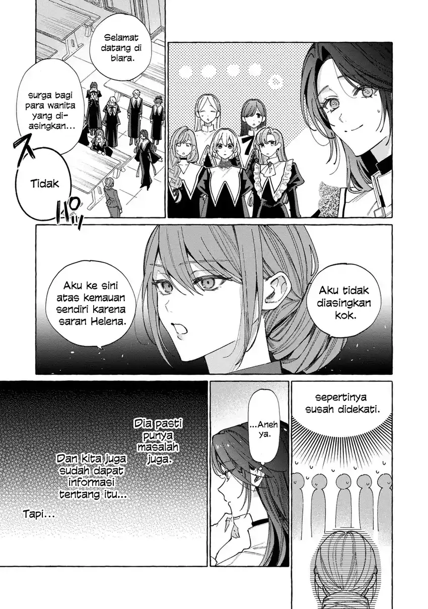 Youkoso Shuudouin e, Koko wa Tsuihou sareta Onna-tachi no Rakuen yo Chapter 7.1 Gambar 8
