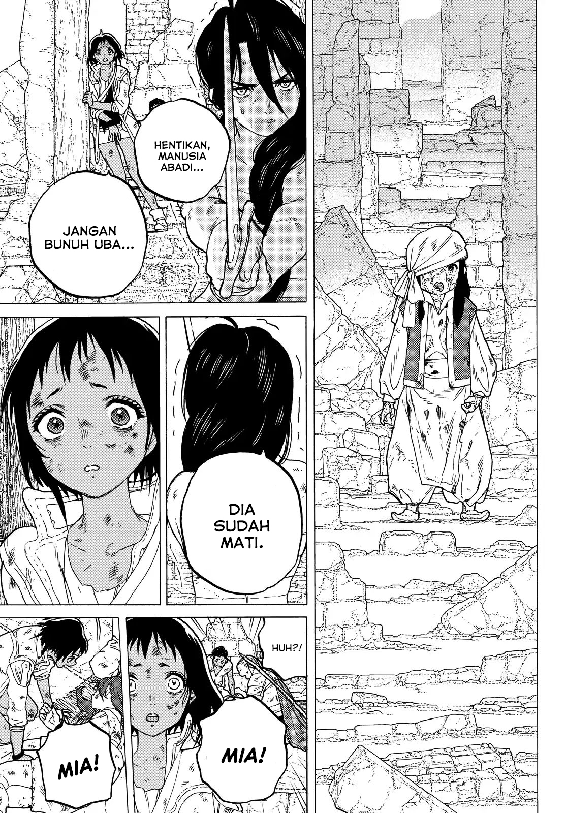 Fumetsu no Anata e Chapter 49 halaman 8