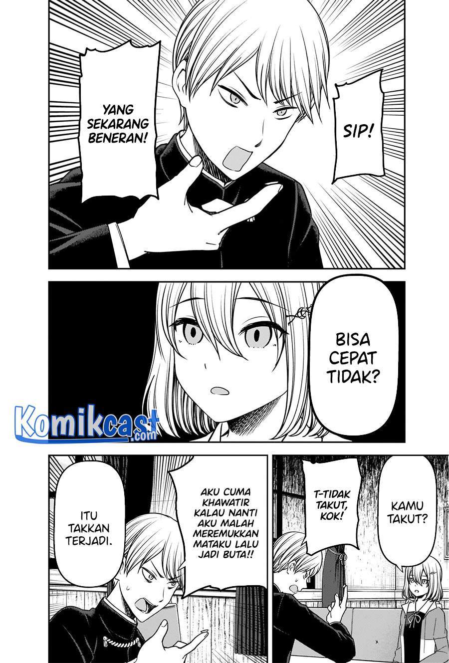 Kaguya-sama wa Kokurasetai – Tensai-tachi no Renai Zunousen Chapter 237 Gambar 8