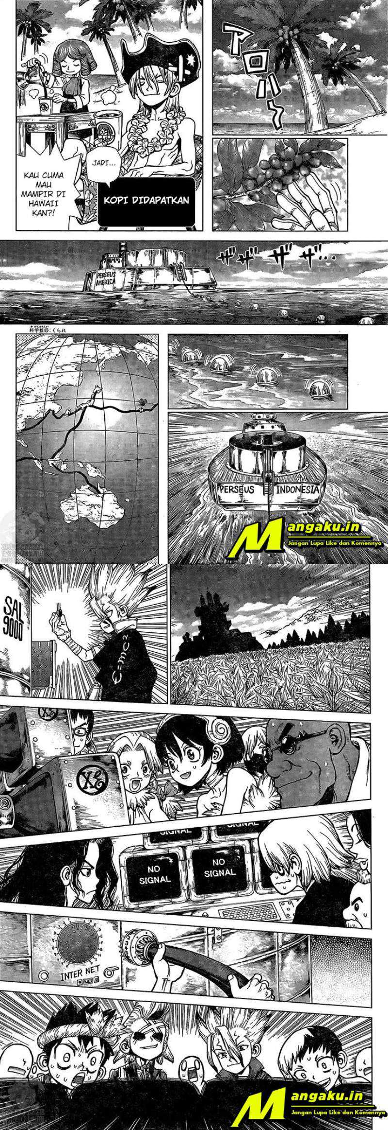 Dr. Stone Chapter 218 halaman 8