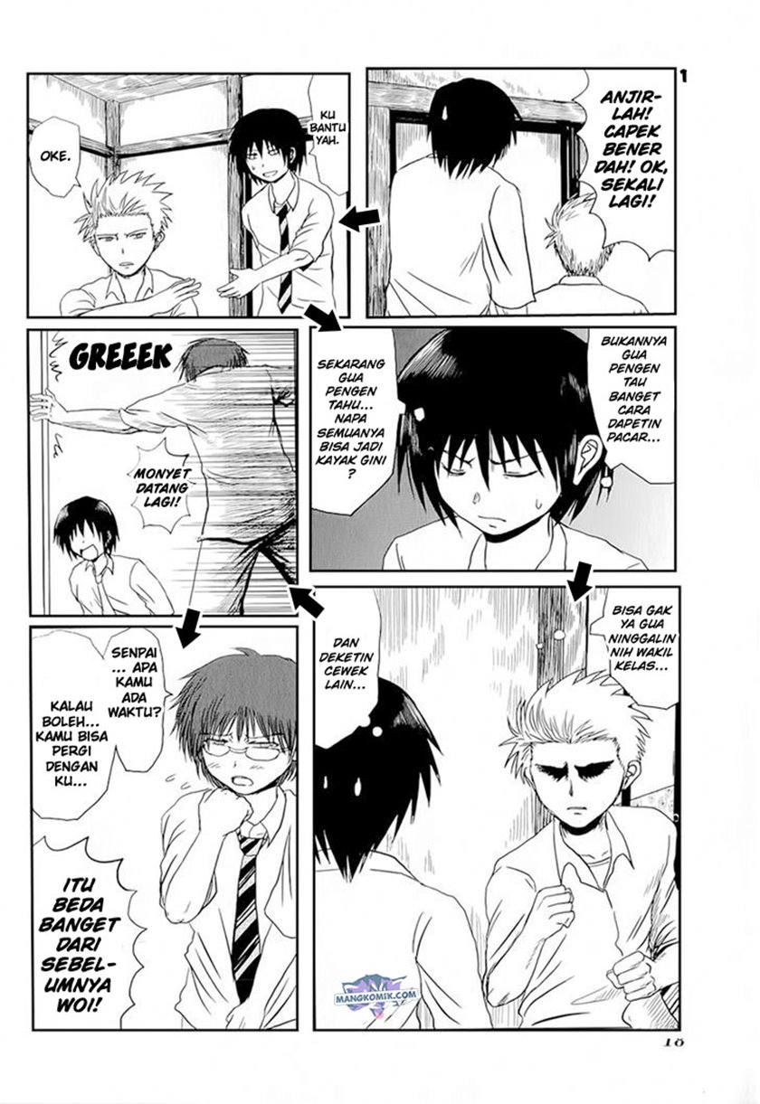Danshi Koukousei no Nichijou Chapter 02 Gambar 8