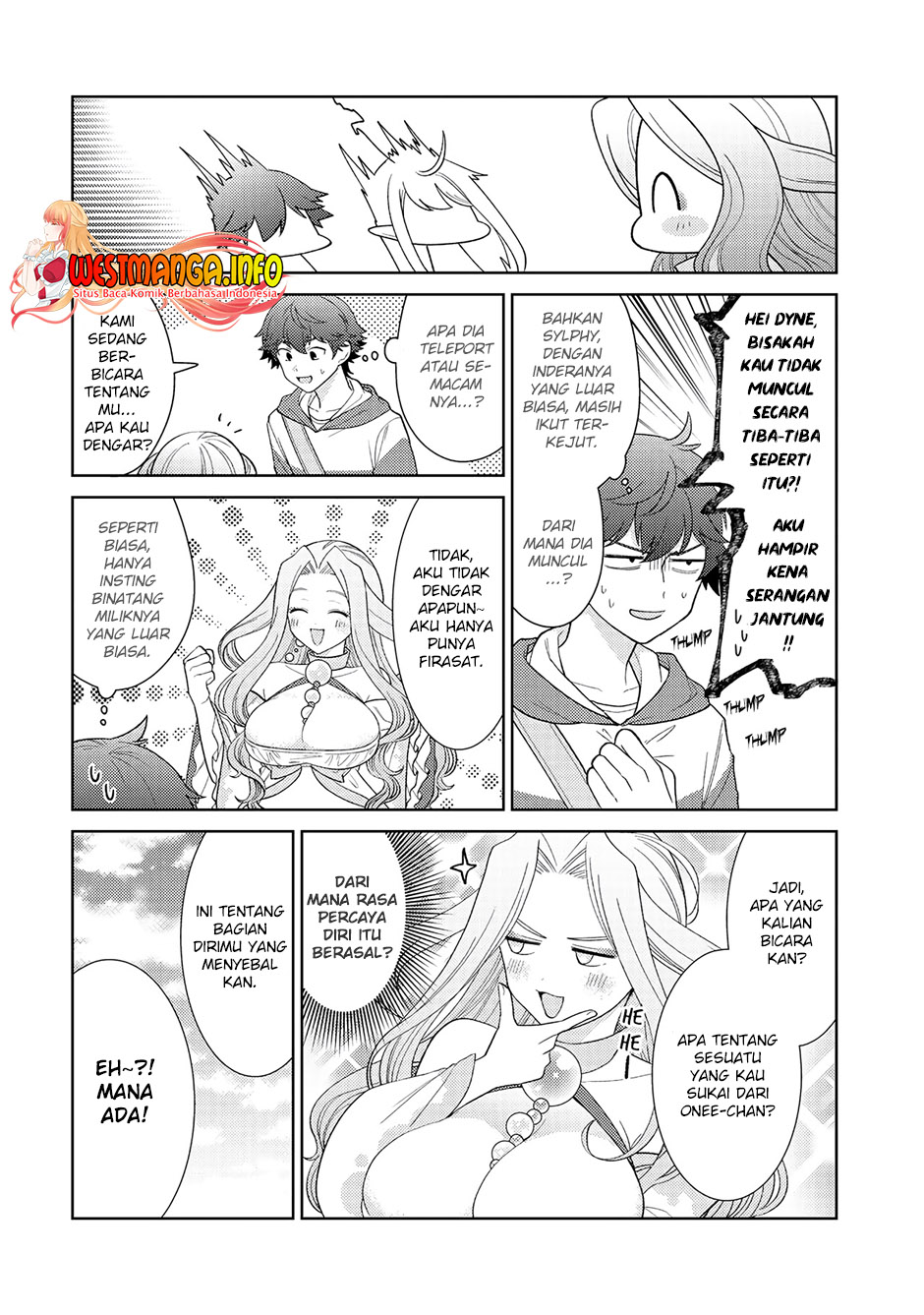 Seirei-tachi no Rakuen to Risou no Isekai Seikatsu Chapter 21 Gambar 8