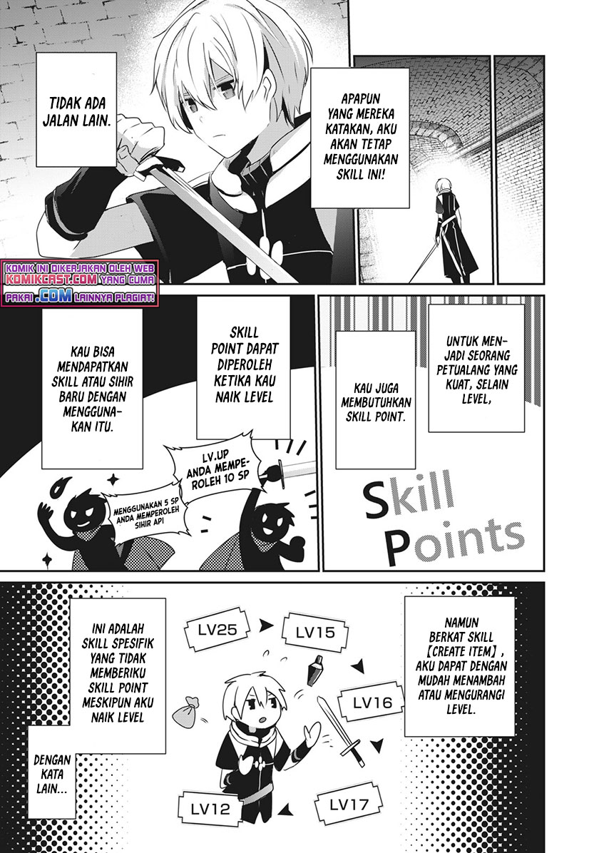 Teihen Boukensha da kedo Mahou wo Kiwamete Miru Koto ni Shita. Munou Skill kara Kami Skill ni Shinka Shita “Mahou Souzou” to “Item Sakusei” de Musou Suru Chapter 1 – halaman 14